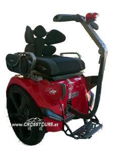 Sitz Segway Rollstuhl Genny Urban 20L Vollausgestattet Rot Crosstours