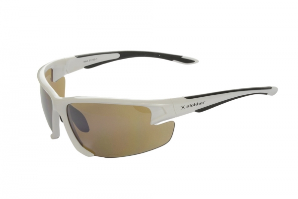 Slokker Policarbonat Sonnenbrille Mod. 51750-1 white-black